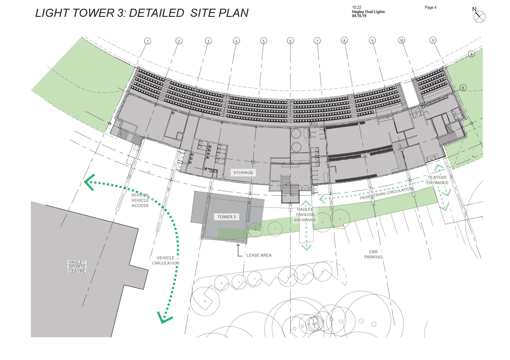 Lighting tower 3-detailed site plan