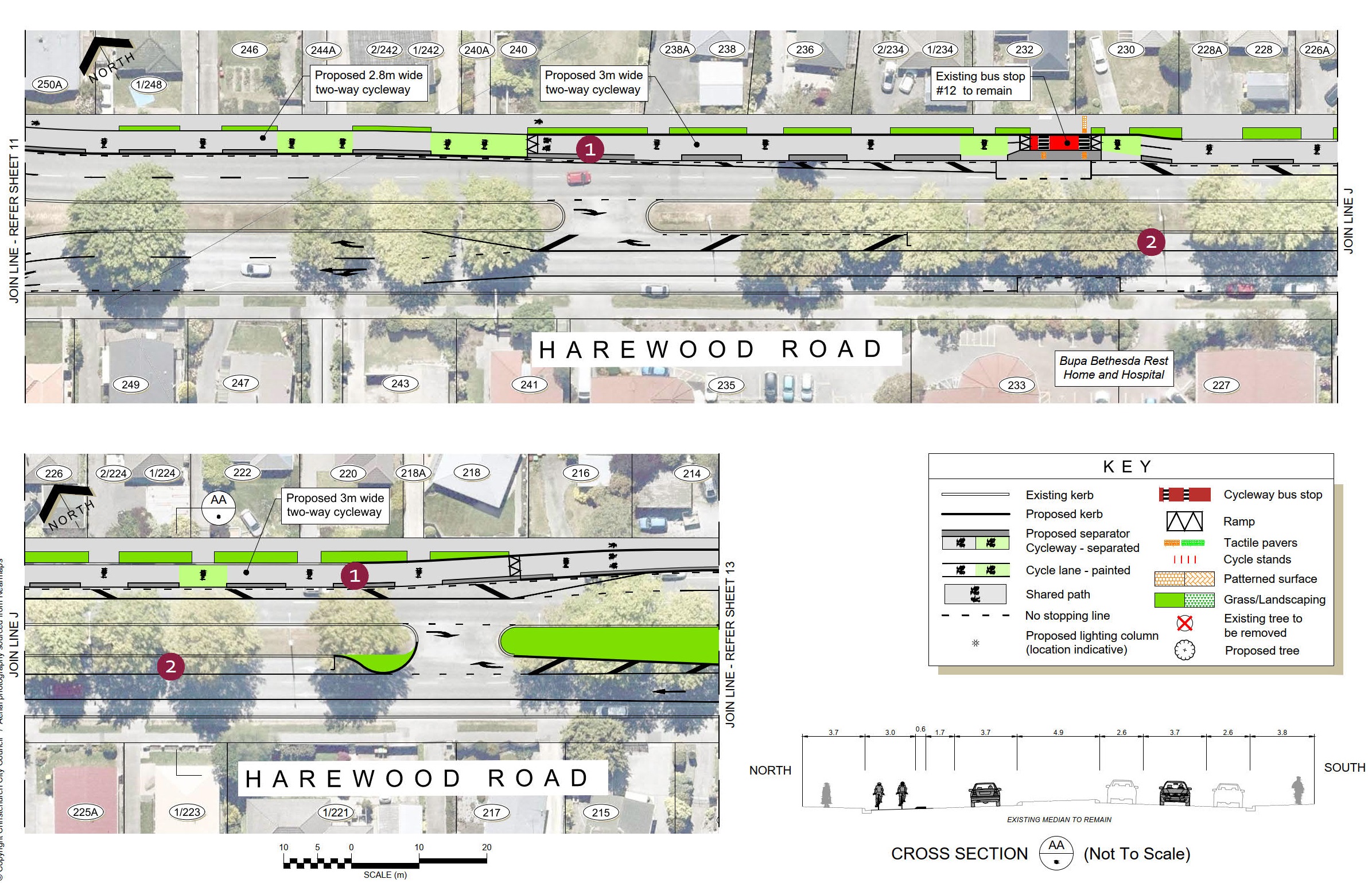 Plan 12 - 250A to 214 Harewood Road