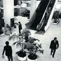 Main foyer of the Tuam Street Civic Offices shortly after its official opening, 1980.