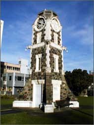 A photo of the Edmonds clock tower