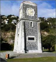 A photo of the Scarborough clock tower