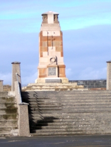 A photo of the New Brighton war memorial