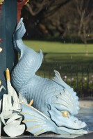 Peacock Fountain artwork