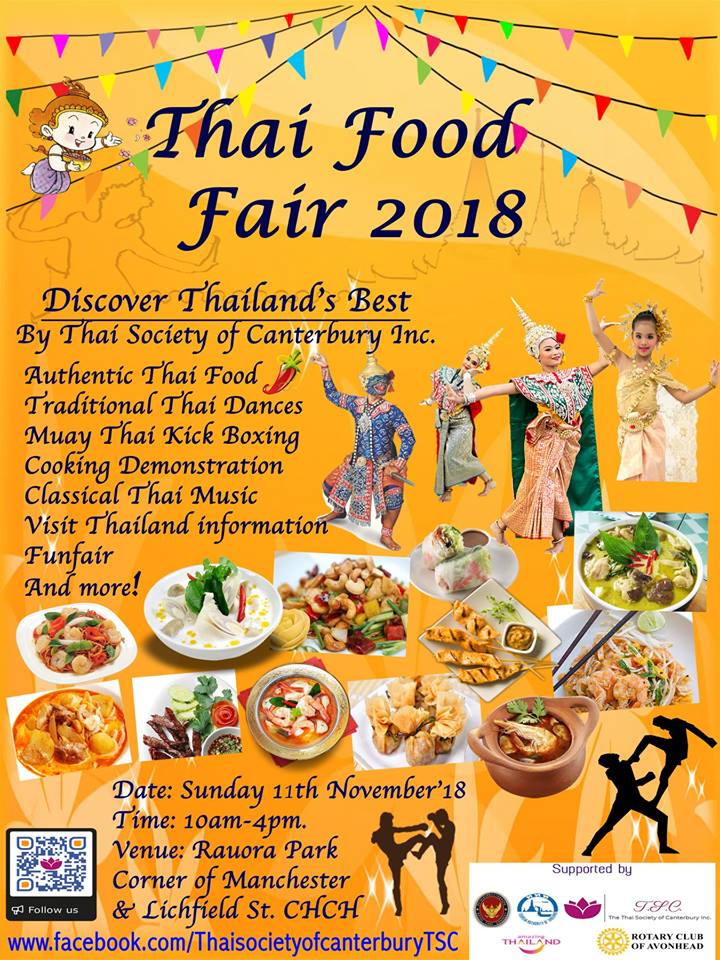 Thai Food Fair 2018 Christchurch City Council
