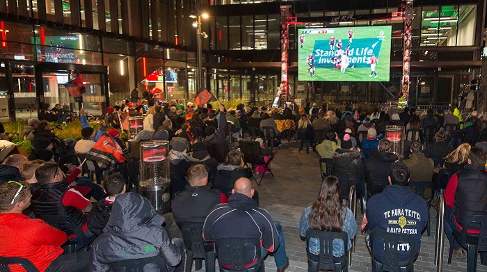 'Rugby World Cup Fanzone in Vanguard Square