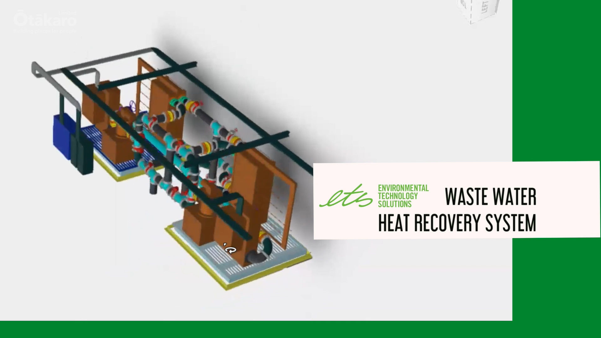 'Waste water heat recovery system