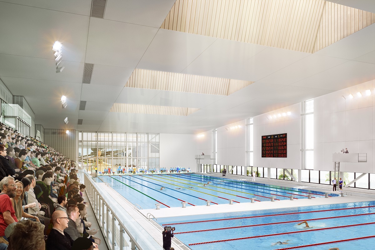 Metro Sports Facility competition pool