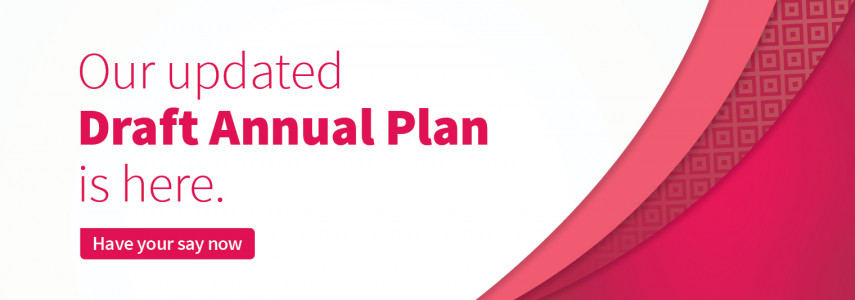 Our updated draft annual plan Our updated draft annual plan