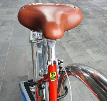 529 Garage tamper-resistant shield sticker on a bike. Source: CCC.