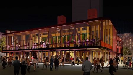 New Court Theatre Gloucester St Edge and Lane